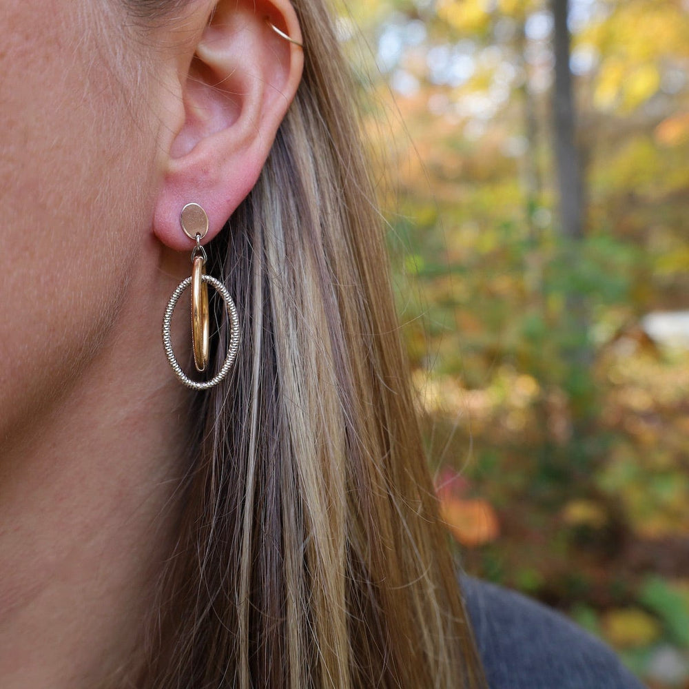 
                      
                        EAR-GPL Oval Orbit Earring
                      
                    