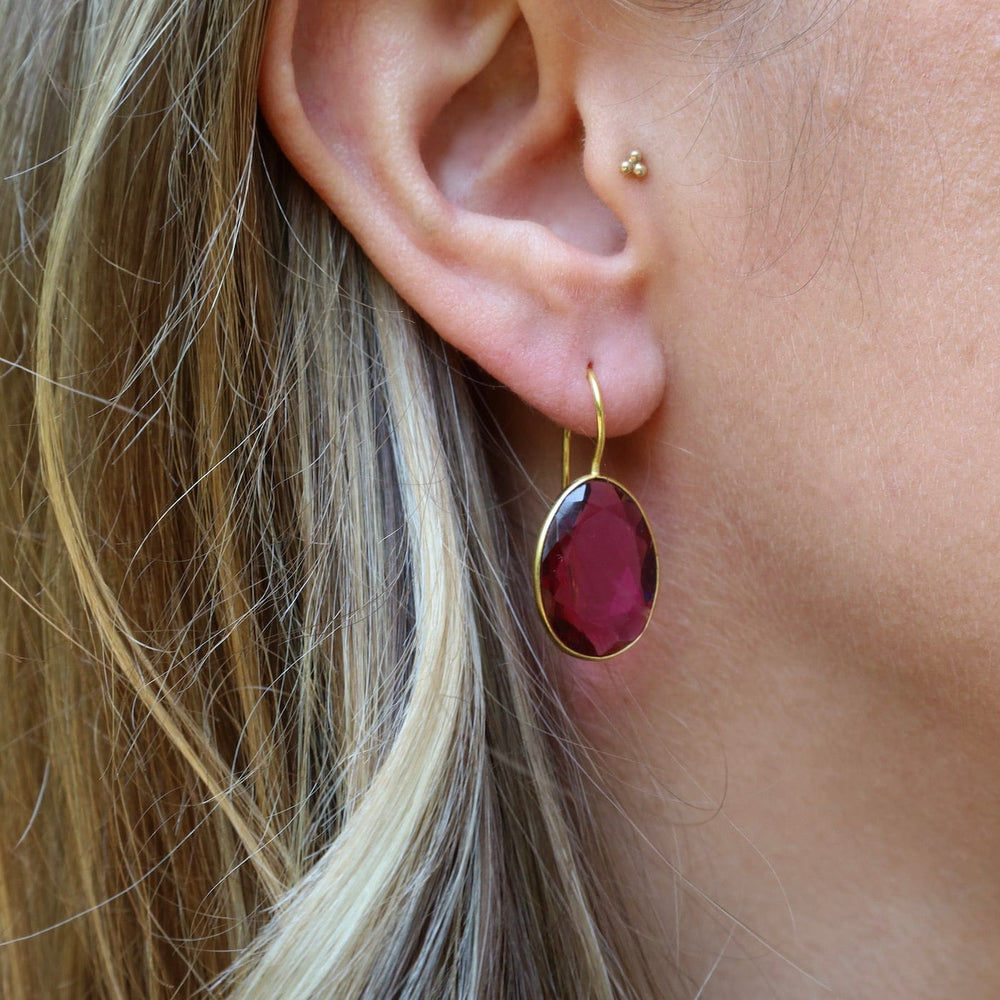 
                      
                        EAR-GPL Oval Pink Tourmaline Earrings
                      
                    