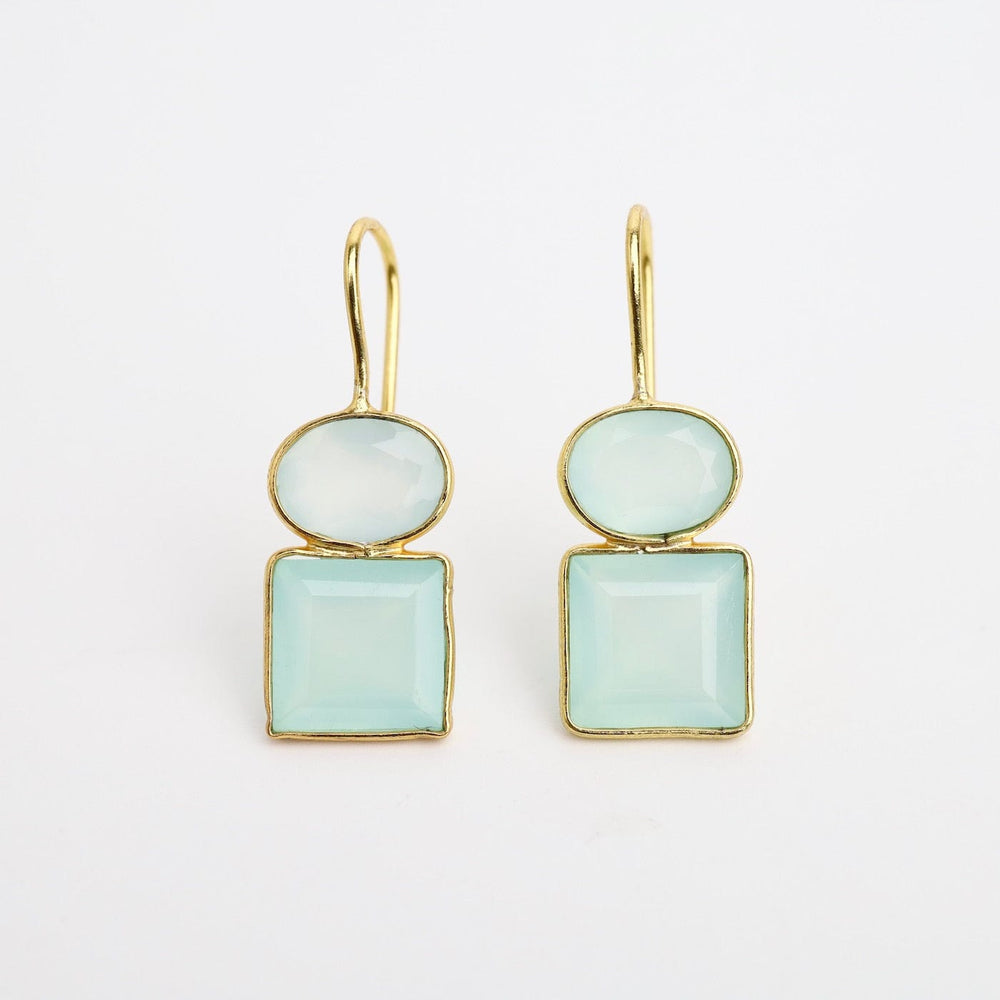 
                      
                        EAR-GPL Oval Square Aqua Chalcedony Earrings
                      
                    