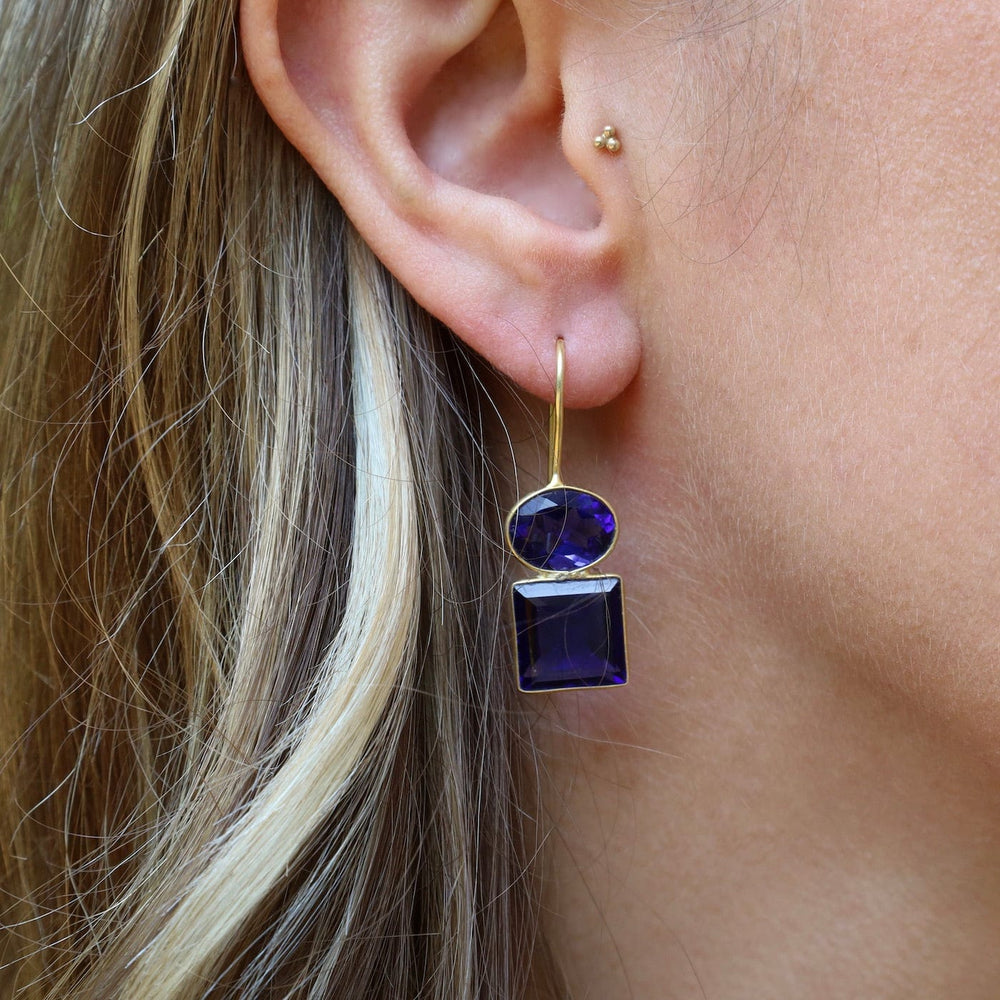 
                      
                        EAR-GPL Oval Square Blue Iolite Earrings
                      
                    