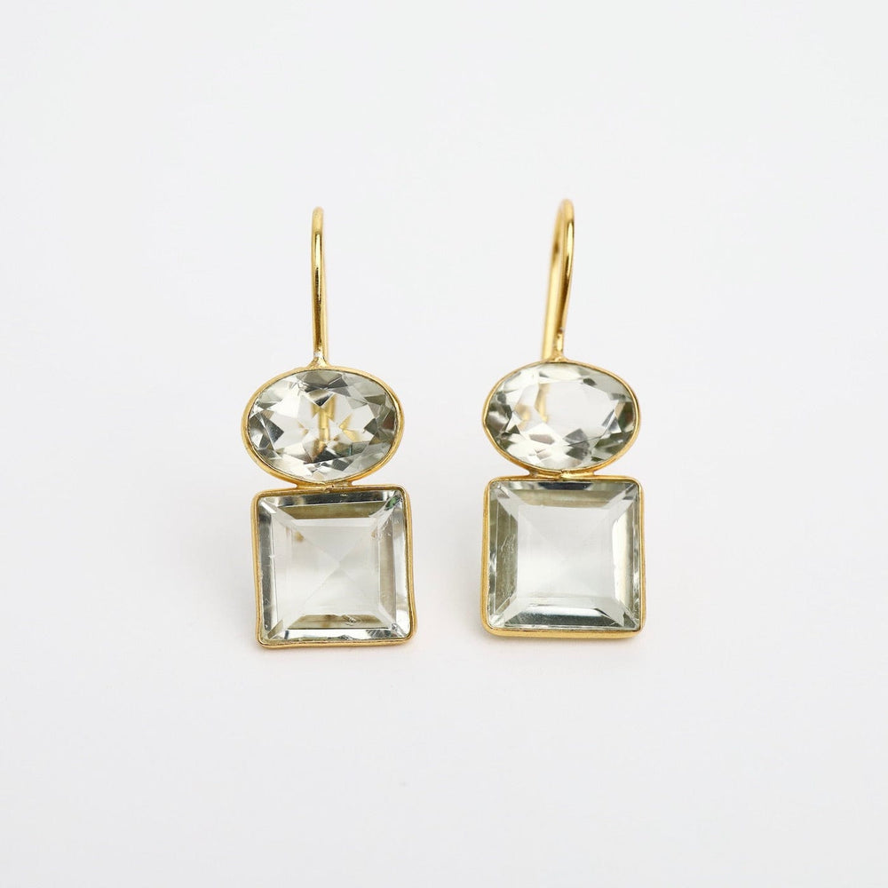 
                      
                        EAR-GPL Oval Square Green Amethyst Earrings
                      
                    