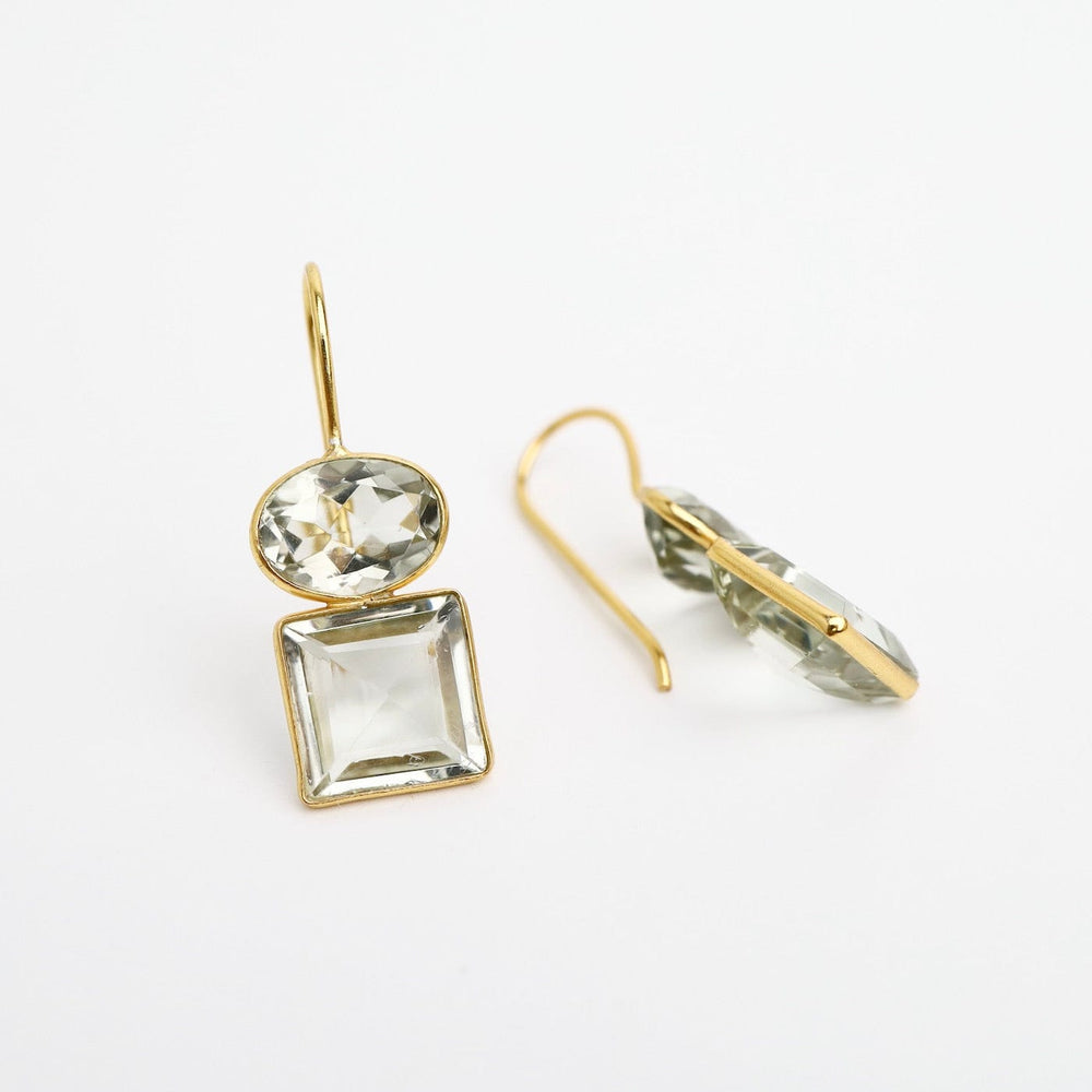 
                      
                        EAR-GPL Oval Square Green Amethyst Earrings
                      
                    