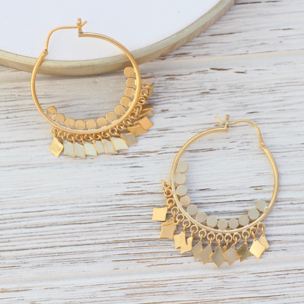 
                      
                        EAR-GPL Princess Hoop  - Gold Plate
                      
                    