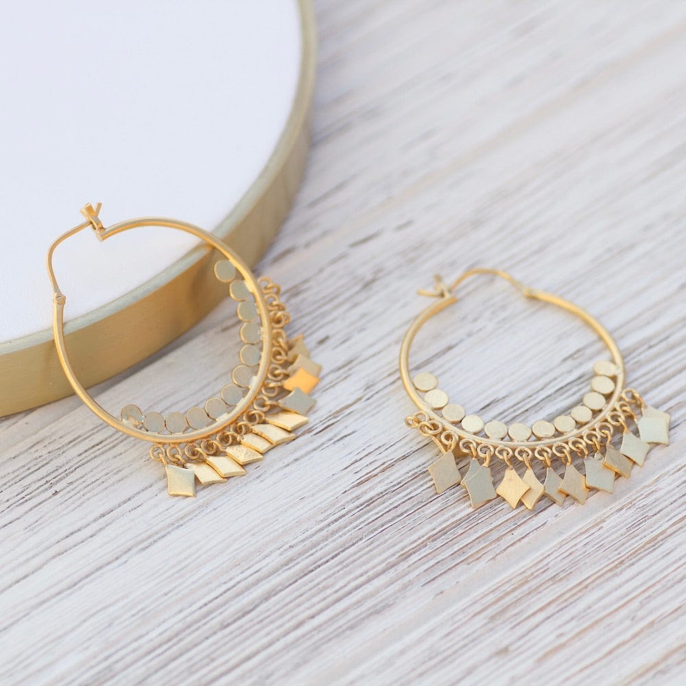 
                      
                        EAR-GPL Princess Hoop  - Gold Plate
                      
                    