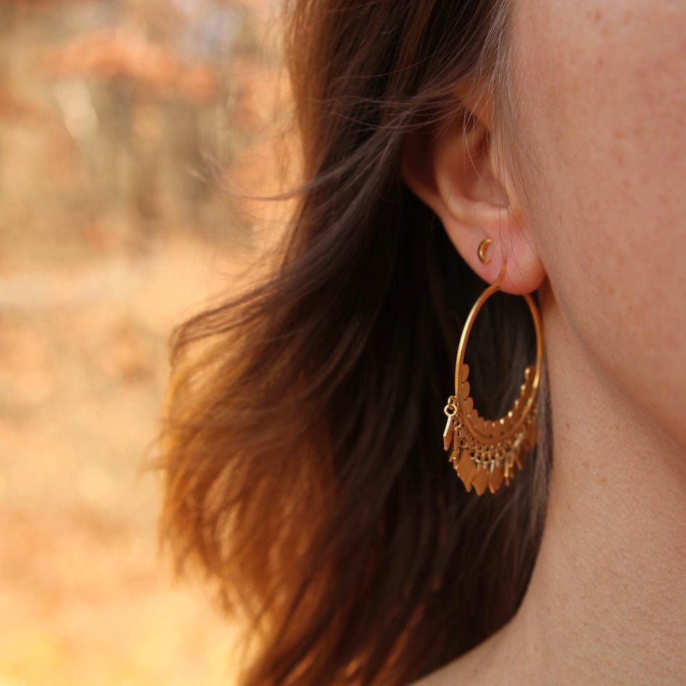 
                      
                        EAR-GPL Princess Hoop  - Gold Plate
                      
                    