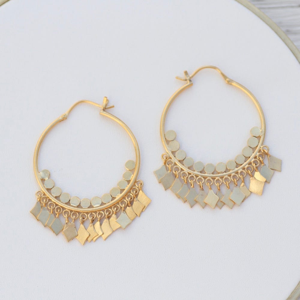 
                      
                        EAR-GPL Princess Hoop  - Gold Plate
                      
                    