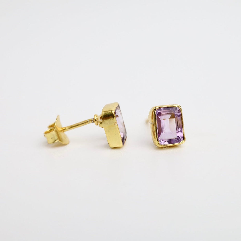 
                      
                        EAR-GPL Purple Amethyst Baguette Stud Earrings
                      
                    