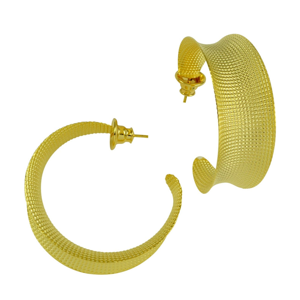 EAR-GPL Python Hoop Earrings