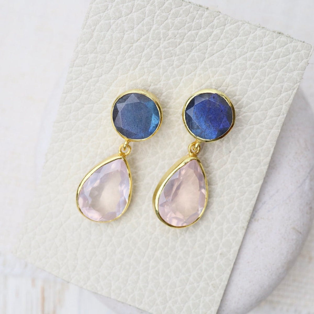 
                  
                    EAR-GPL Rose Quartz & Labradorite Earrings
                  
                