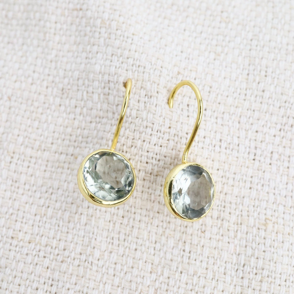 
                  
                    EAR-GPL Round Natural Green Amethyst Earrings
                  
                