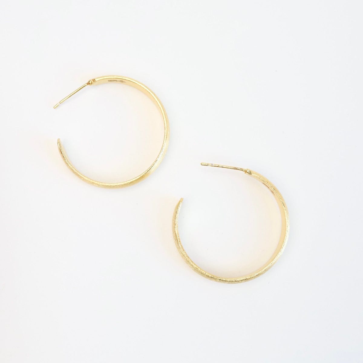EAR-GPL Salma Small Round Concave Hoop