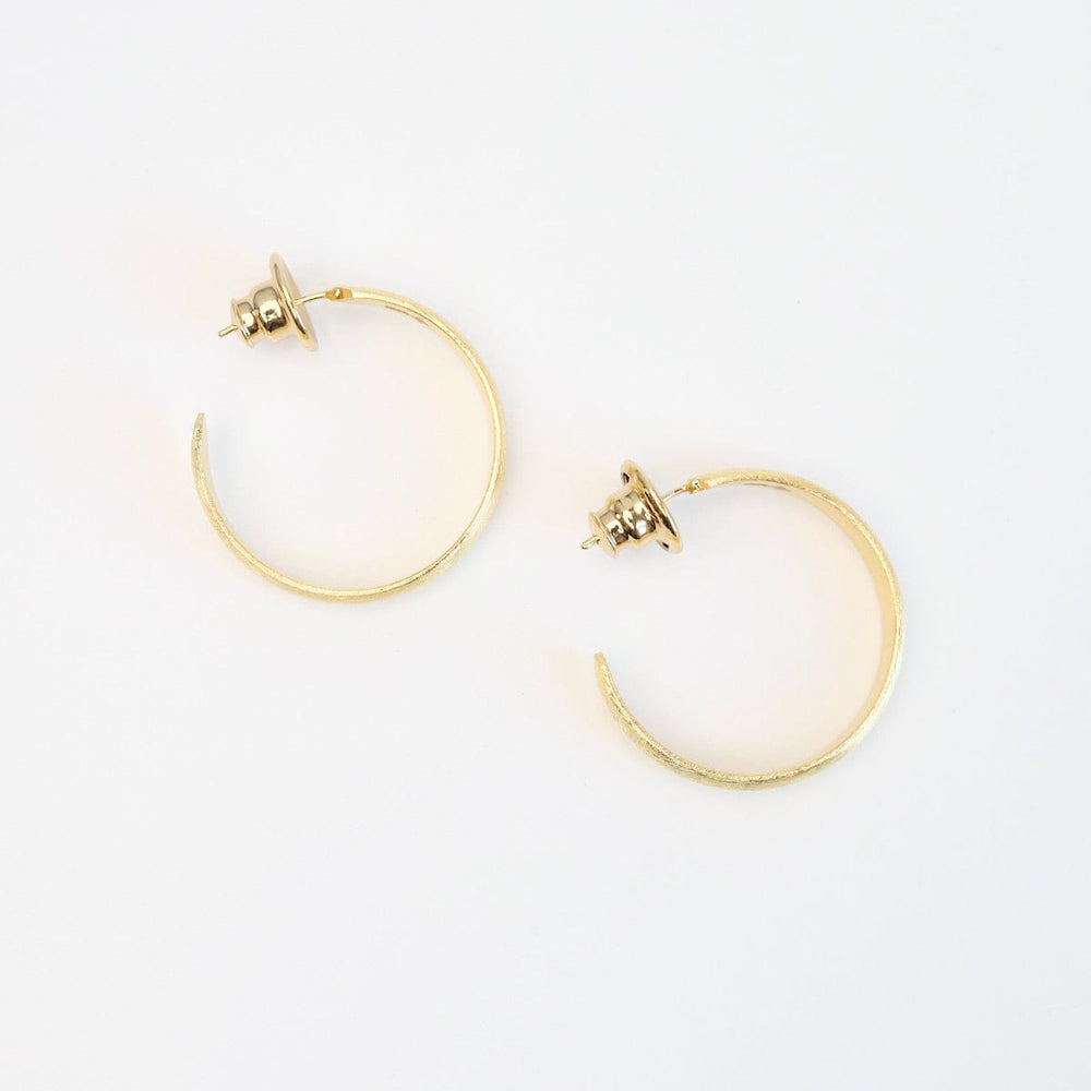 
                  
                    EAR-GPL Salma Small Round Concave Hoop
                  
                