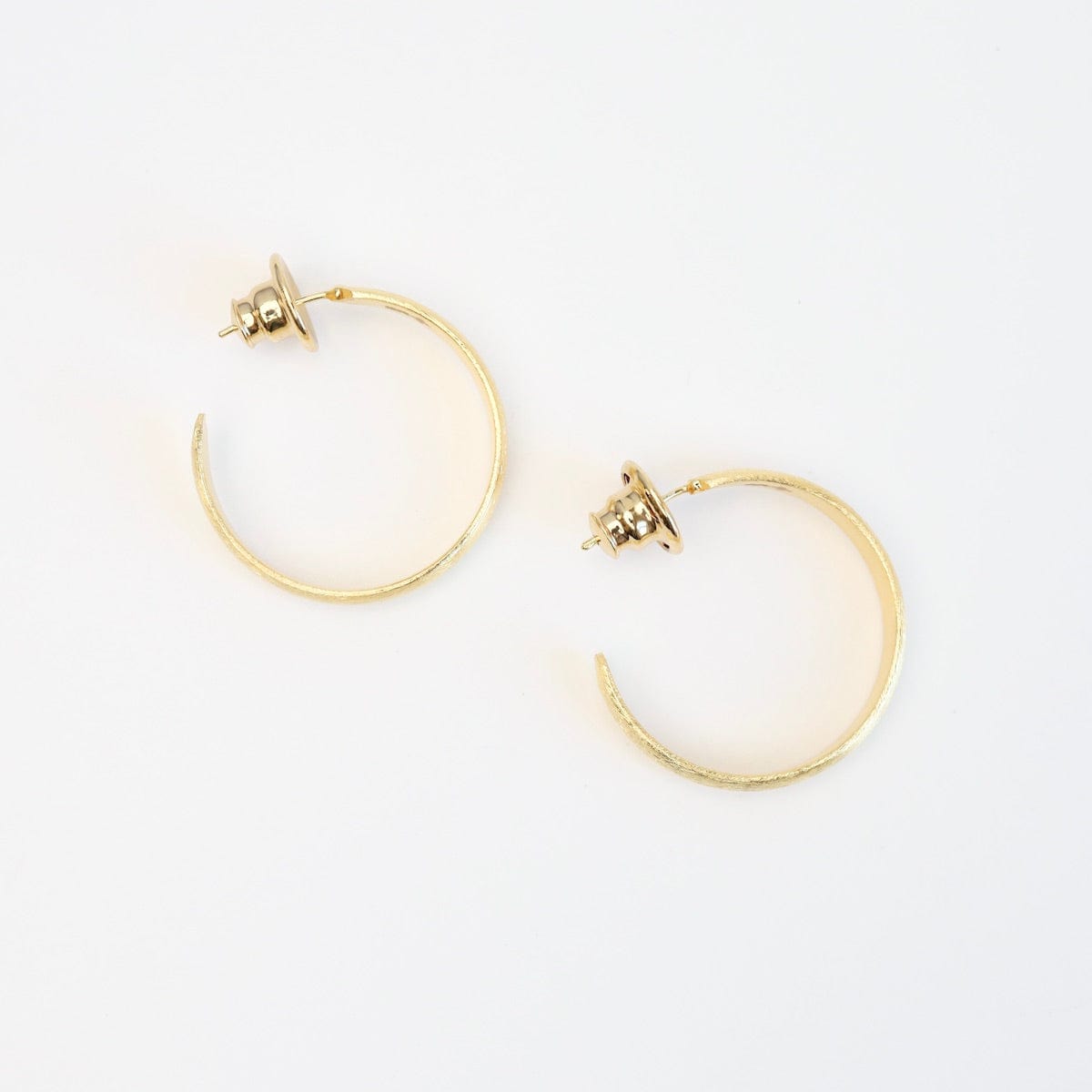 EAR-GPL Salma Small Round Concave Hoop