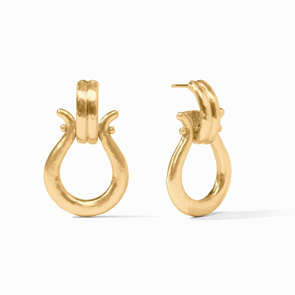 EAR-GPL Saratoga Doorknocker Earrings