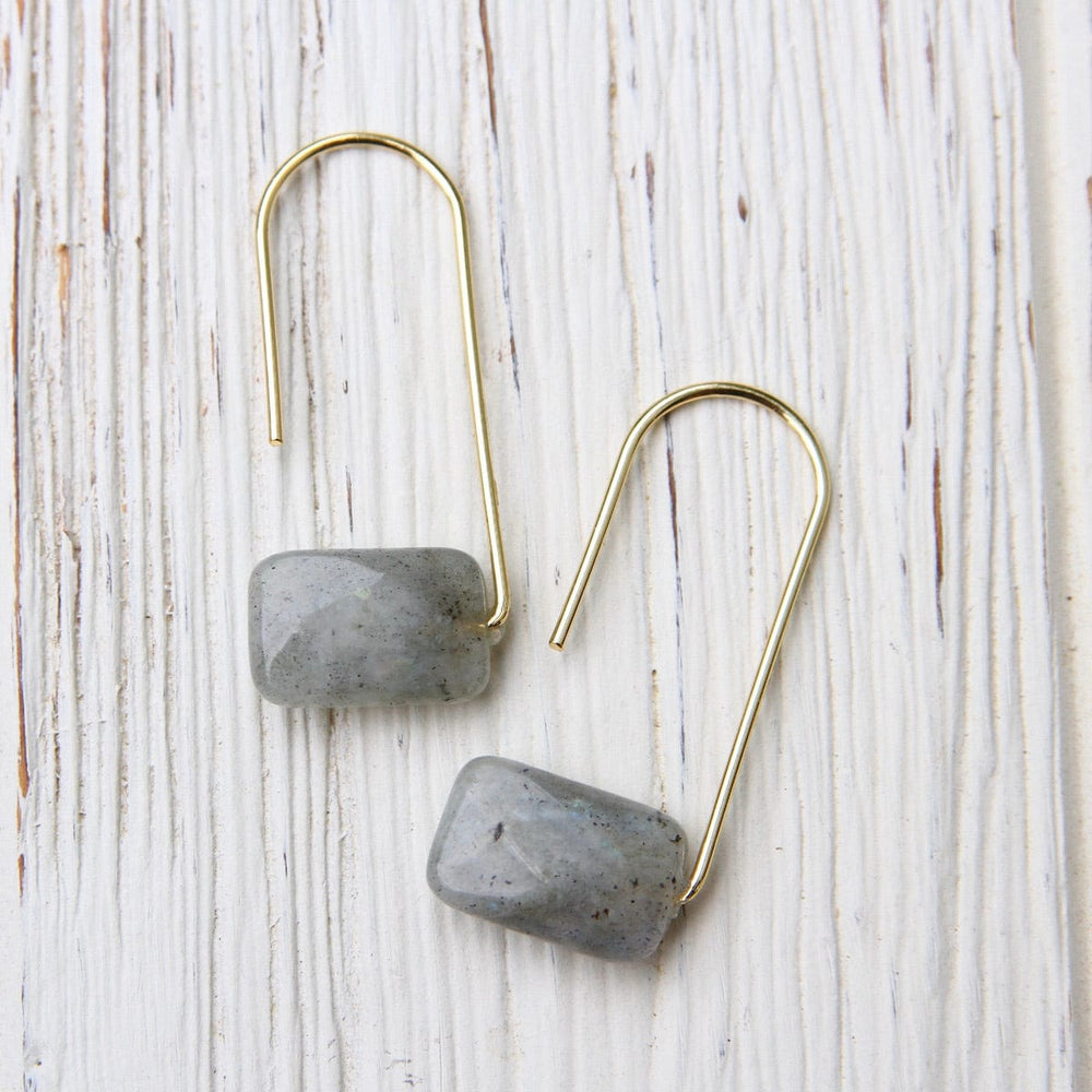 
                  
                    EAR-GPL Scout Floating Stone Earring - Labradorite/Gold
                  
                