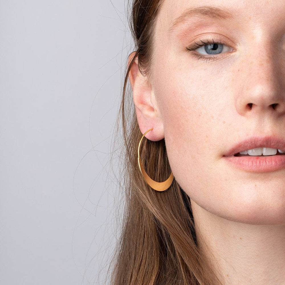 
                      
                        EAR-GPL Scout Refined Earring Collection - Crescent Hoop/Gold Vermeil
                      
                    