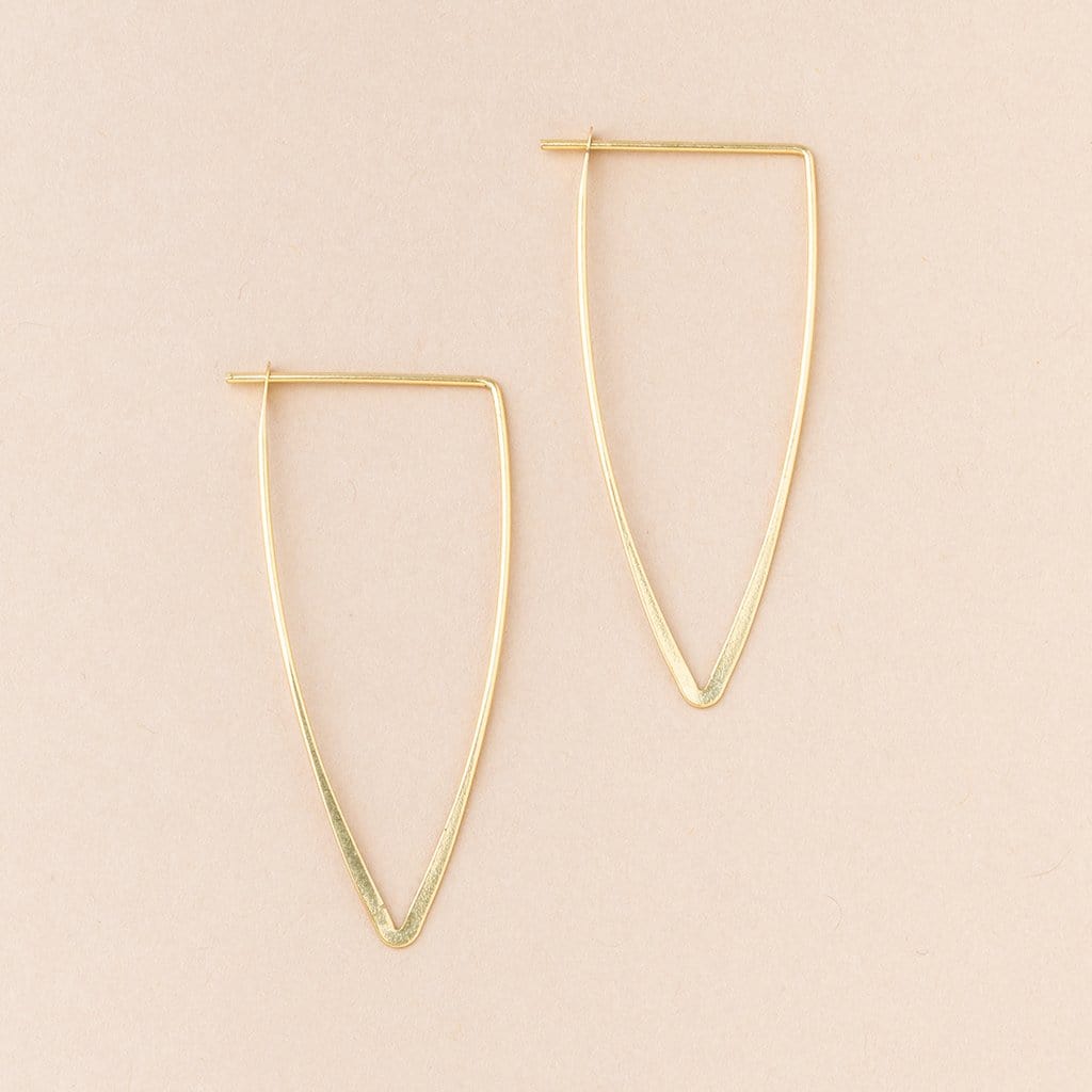 EAR-GPL Scout Refined Earring Collection - Galaxy Triangle
