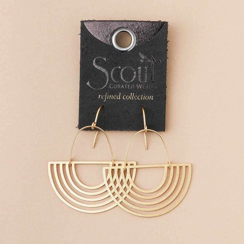 
                  
                    EAR-GPL Scout Refined Earring Collection - Solar Rays/ Gold Vermeil
                  
                