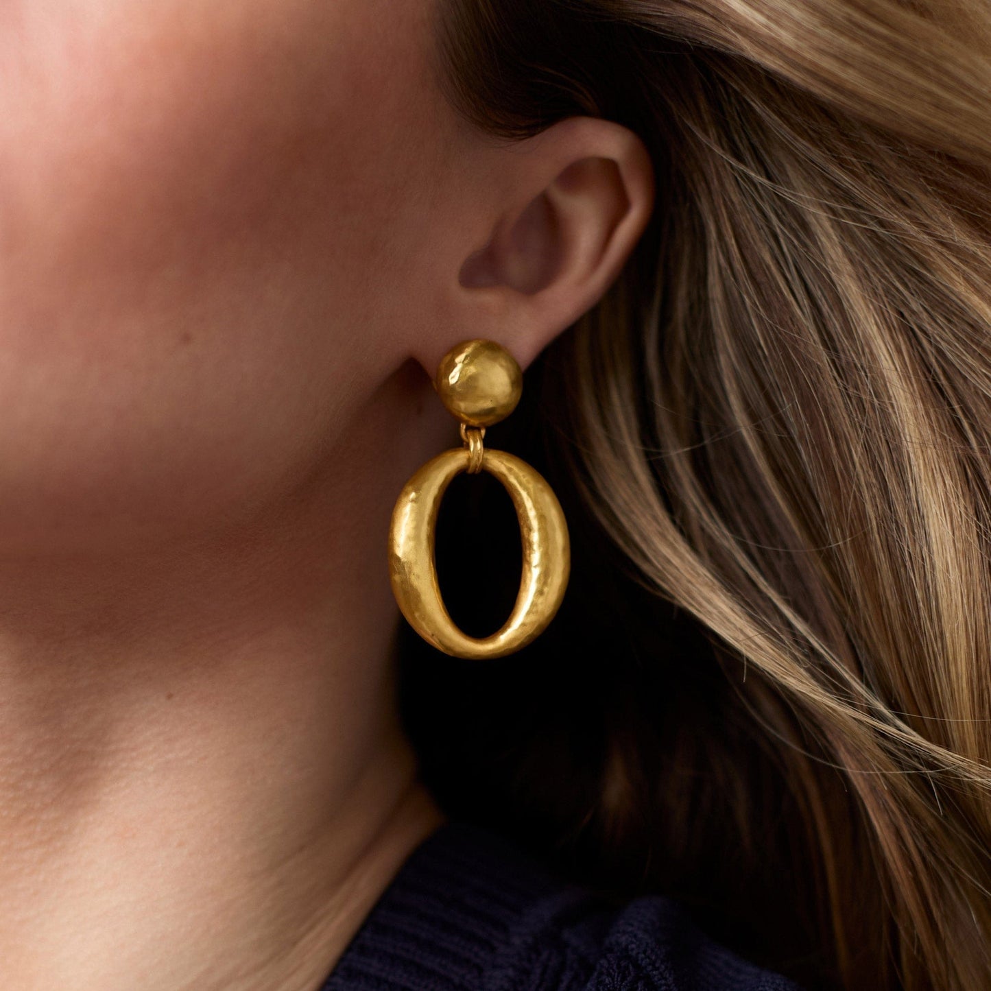 EAR-GPL Solara Orbit Statement Earrings