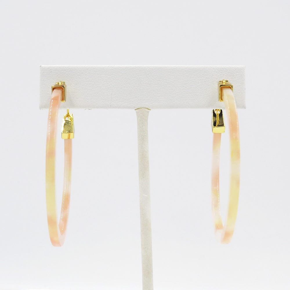 
                  
                    EAR-GPL SORBET RESIN HOOP EARRING 50mm
                  
                