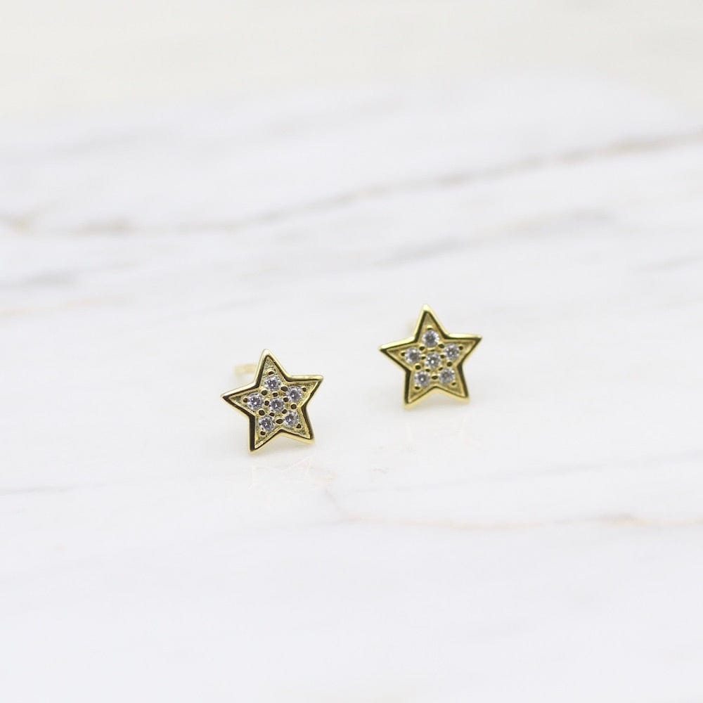 
                  
                    EAR-GPL Starry Eyed Studs in 14k Gold Plated Sterling Silver
                  
                