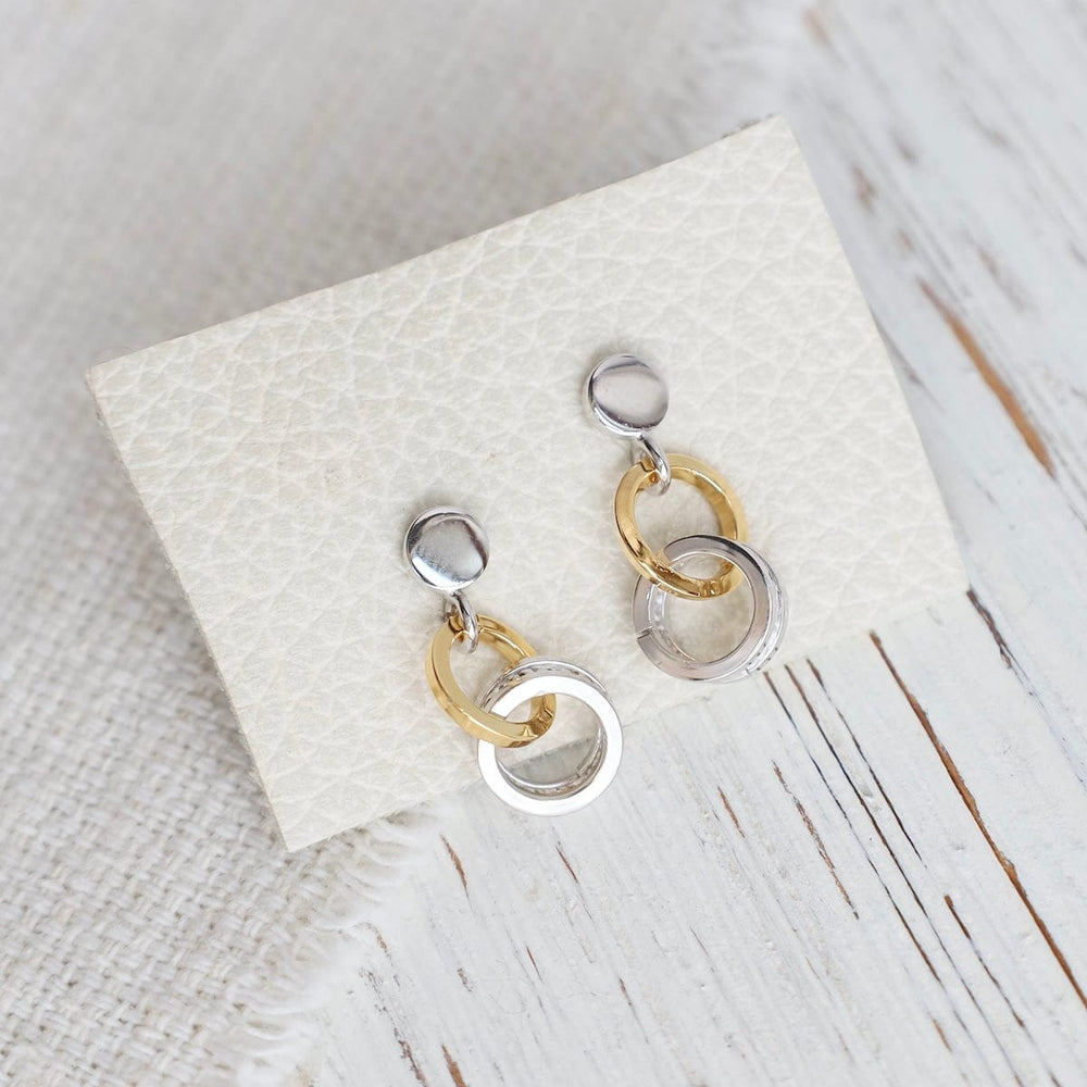 
                  
                    EAR-GPL Sterling Silver & Gold Plated Barrel Earrings
                  
                