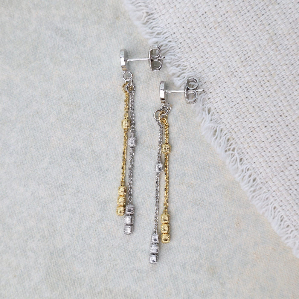 
                  
                    EAR-GPL Sterling Silver & Yellow Gold Plated Dani Earrings
                  
                