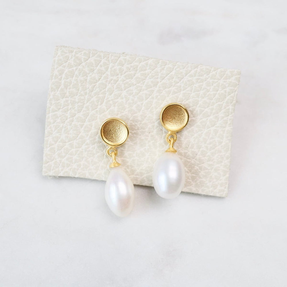 
                  
                    EAR-GPL Sun Drop Pearl Post Earrings
                  
                