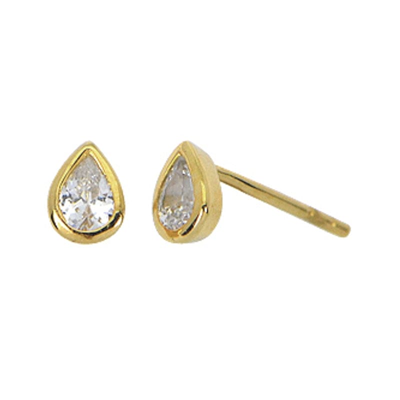 EAR-GPL Teardrop Stud Earrings