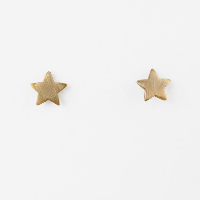 EAR-GPL Tiny Star Stud - Gold Plated Brass