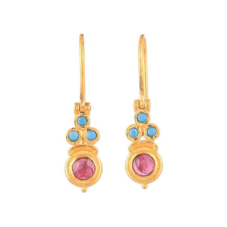 
                  
                    EAR-GPL Tourmaline Turquoise Earrings
                  
                