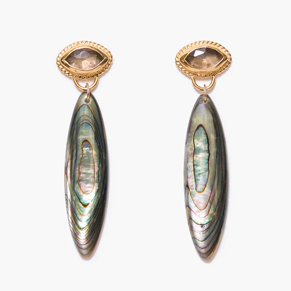 EAR-GPL Trieste Earrings Abalone