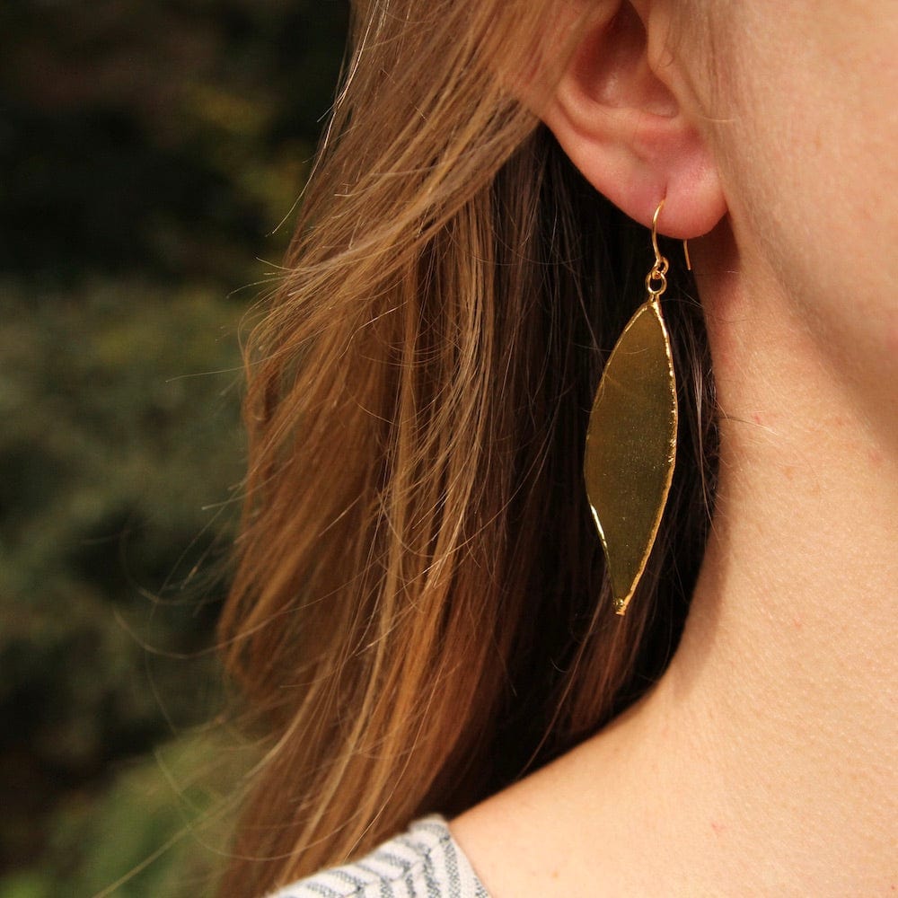 
                  
                    EAR-GPL Verde Leaf Earring
                  
                