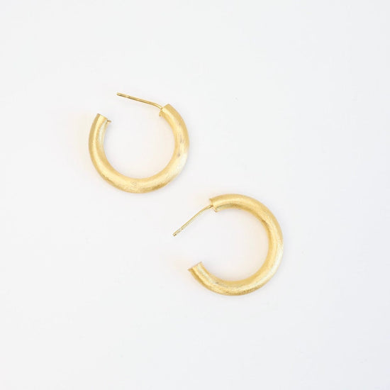 Load image into Gallery viewer, EAR-GPL Yael Small Round Hoop
