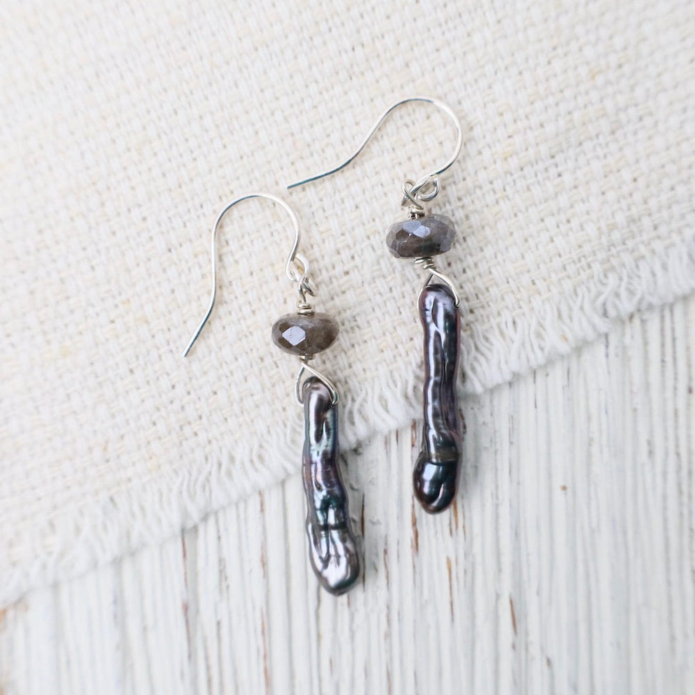 
                      
                        EAR Grey Biwa Pearl Earrings
                      
                    