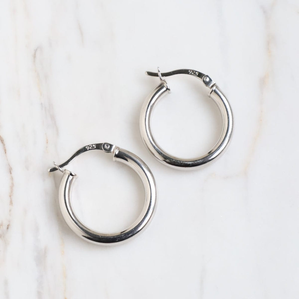 EAR Isla Hoops in Sterling Silver