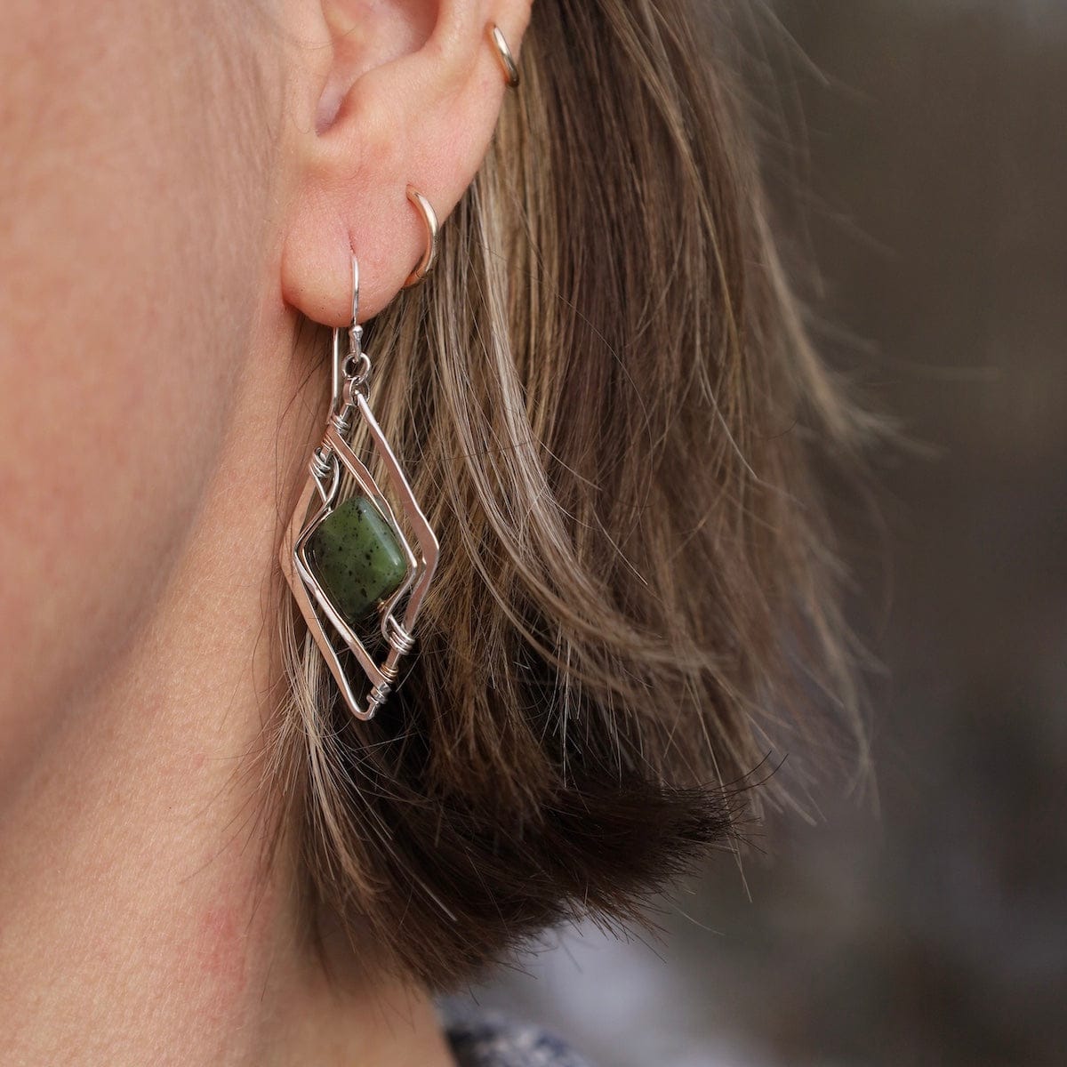 EAR Jade Mountain Earrings