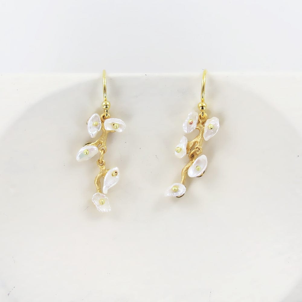 EAR JASMINE SMALL DANGLE WIRE EARRING