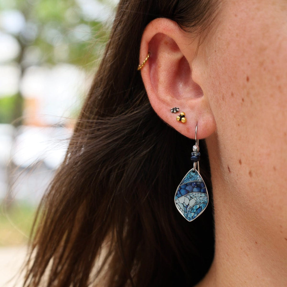 
                      
                        EAR-JM Blue Mosaic Earrings
                      
                    