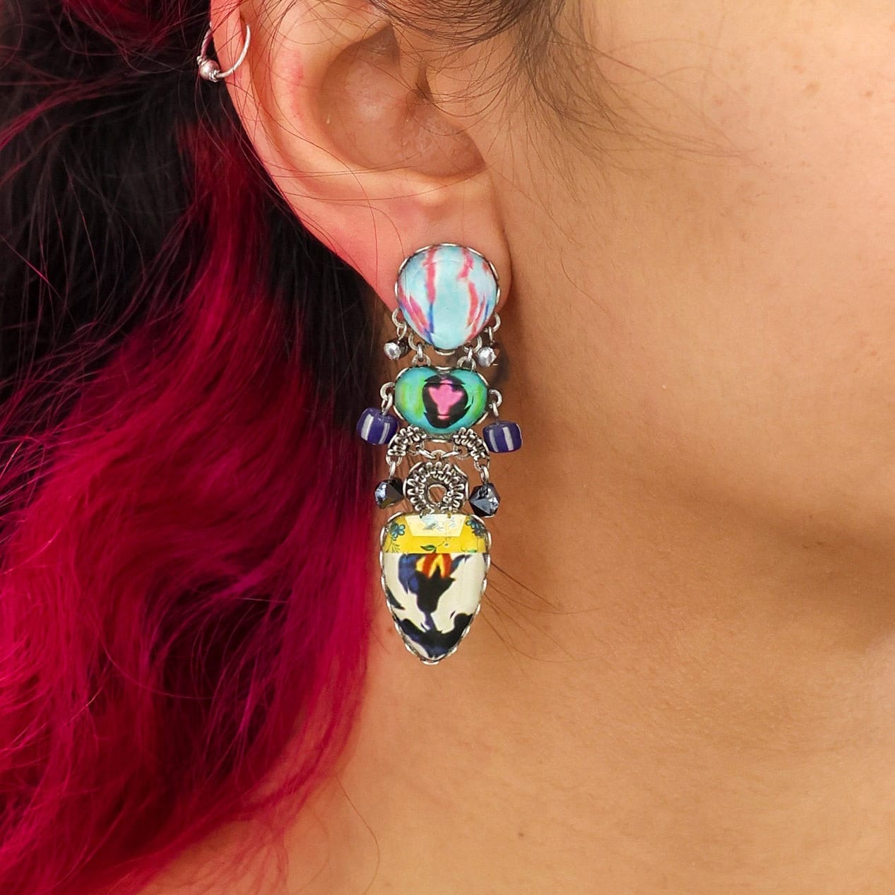 EAR-JM Candy Twist Earrings