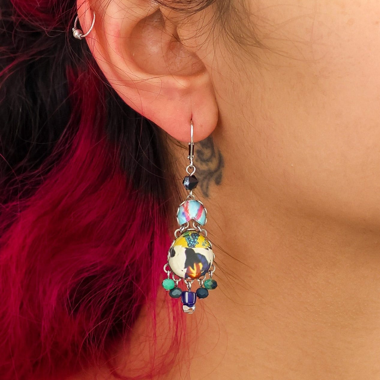 EAR-JM Candy Twist Earrings