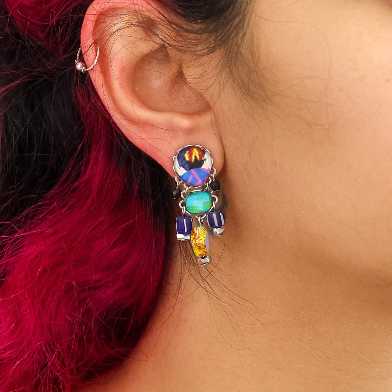 EAR-JM Candy Twist Earrings
