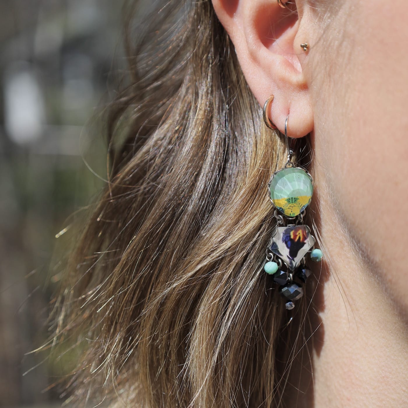 EAR-JM Candy Twist Earrings
