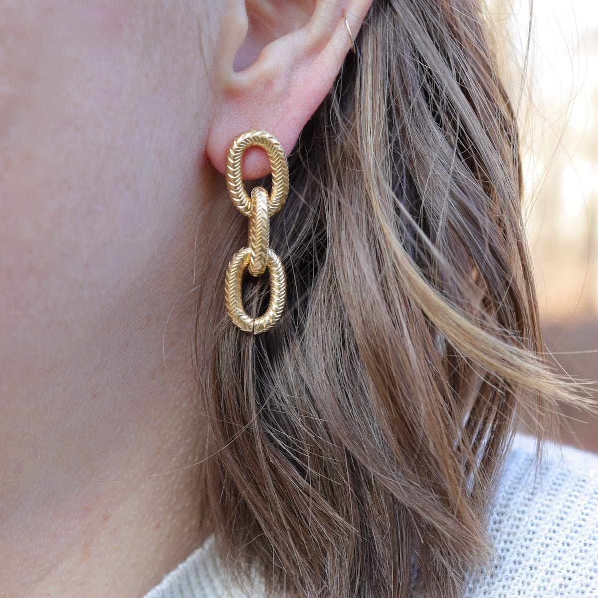EAR-JM Chain Link Earrings