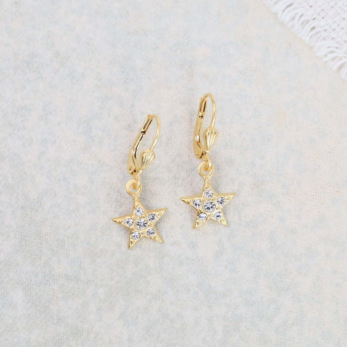EAR-JM Crystal Star Earrings