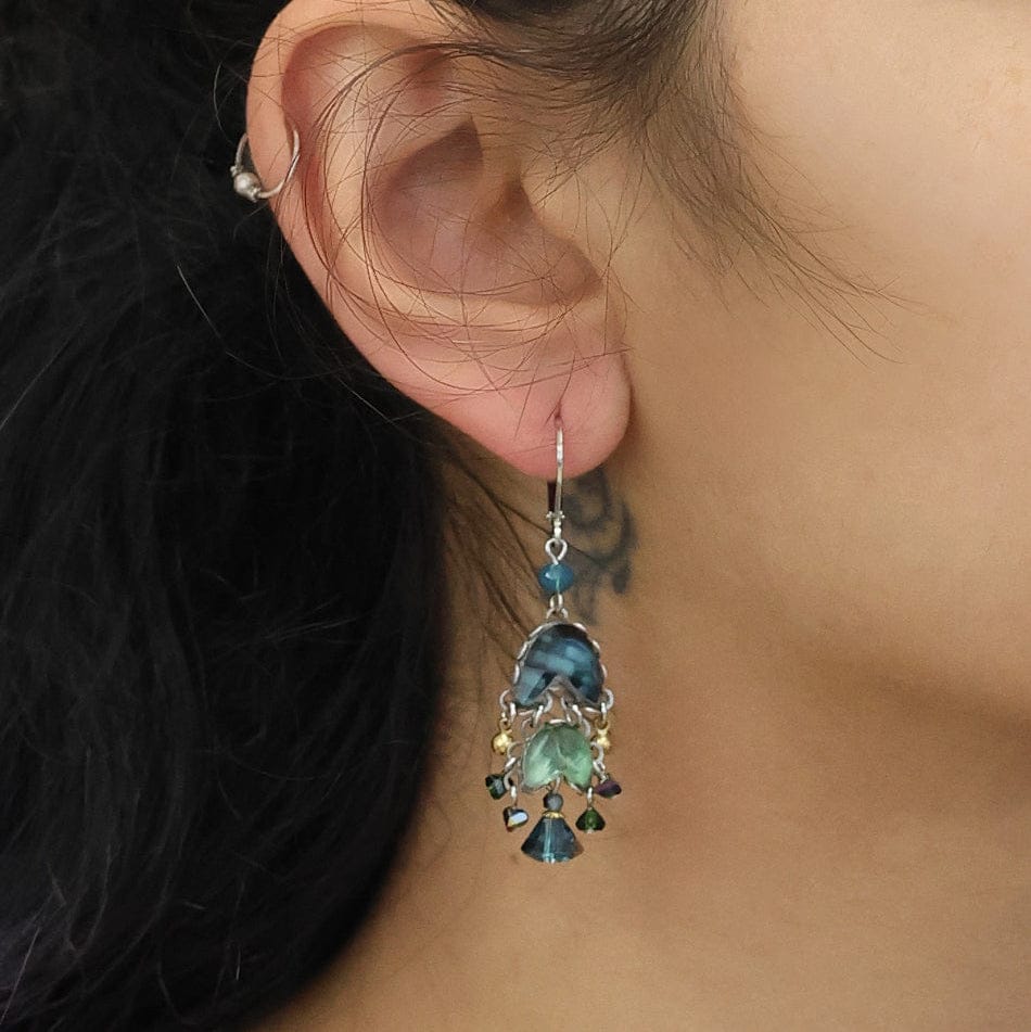 EAR-JM Emerald Relection Earrings