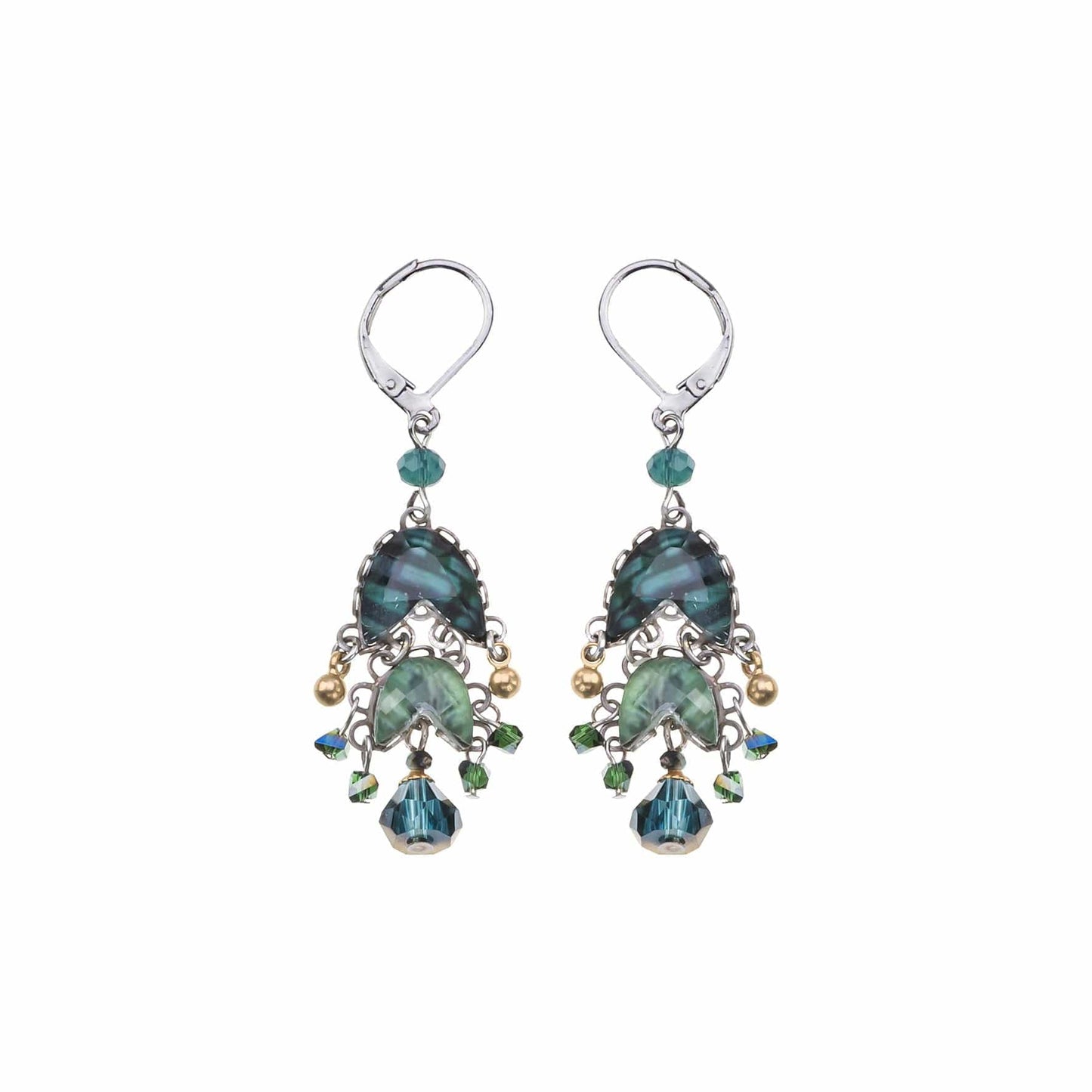 EAR-JM Emerald Relection Earrings