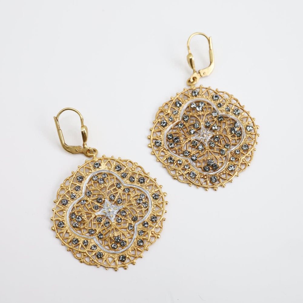 
                      
                        EAR-JM Enamel Lotus Earrings
                      
                    