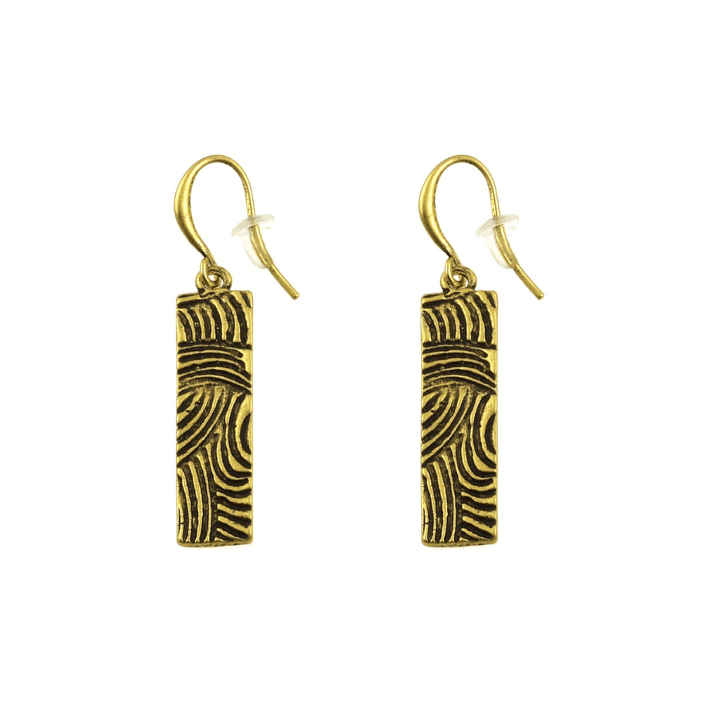 
                      
                        EAR-JM Etched Gold Bar Earrings
                      
                    