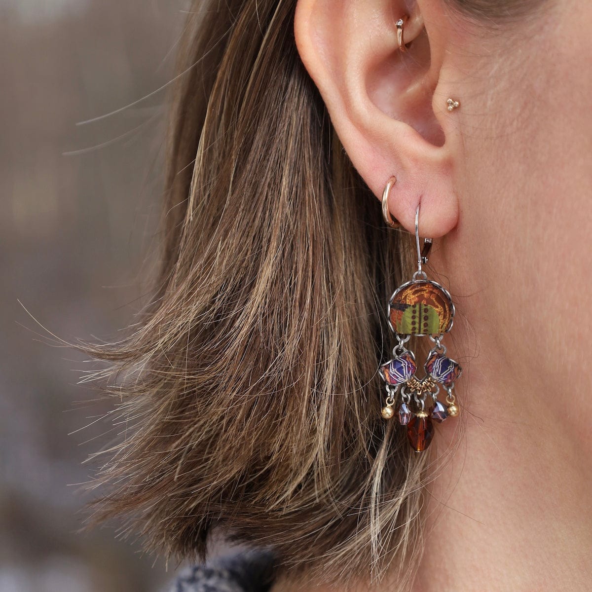 EAR-JM Golden Dunes Earrings